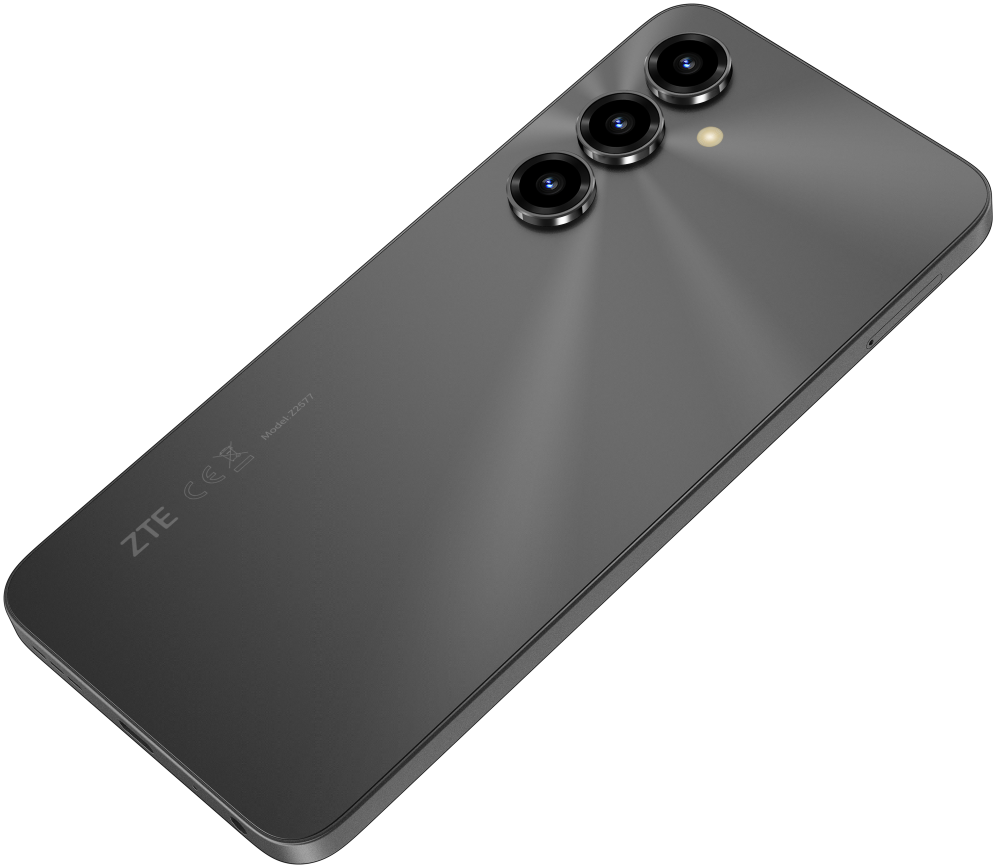 ZTE V80 Max 17,5 cm (6.9") Ranura híbrida Dual SIM Android 16.0 4G USB Tipo C 12 GB 128 GB 6000 mAh Negro
