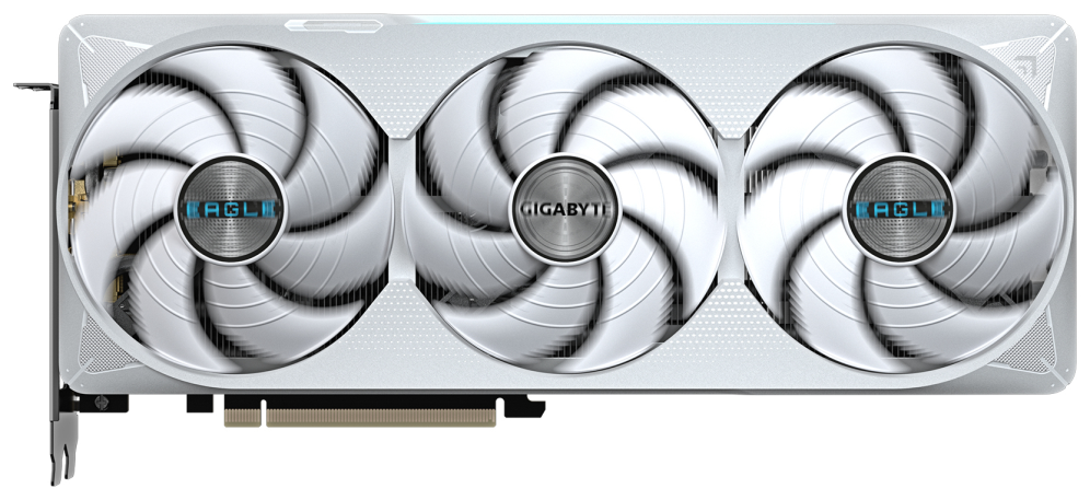 GIGABYTE GeForce RTX 5070 Ti EAGLE OC ICE SFF 16G Tarjeta Gráfica - 16GB GDDR7, 256 bits, PCI-E 5.0, 2542 MHz Core Clock, 3 x DP 2.1a, 1 x HDMI 2.1b, NVIDIA DLSS 4, GV-N507TEAGLEOC ICE-16GD