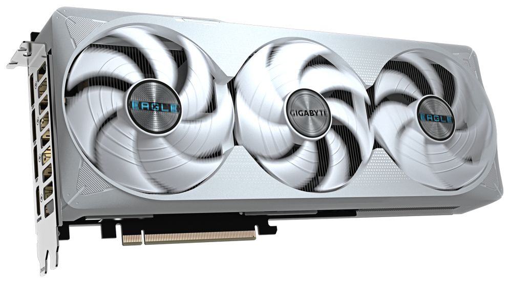 GIGABYTE GeForce RTX 5070 Ti EAGLE OC ICE SFF 16G Tarjeta Gráfica - 16GB GDDR7, 256 bits, PCI-E 5.0, 2542 MHz Core Clock, 3 x DP 2.1a, 1 x HDMI 2.1b, NVIDIA DLSS 4, GV-N507TEAGLEOC ICE-16GD