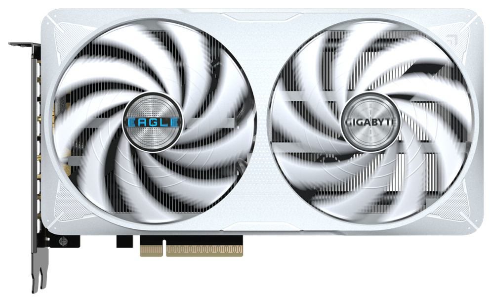 GIGABYTE GeForce RTX 5060 Ti EAGLE OC ICE 16G Tarjeta Gráfica – 16 GB GDDR7, 128 bits, PCI-E 5.0, 2617 MHz Frecuencia del núcleo, 3 x DisplayPort, 1 x HDMI, GV-N506TEAGLEOC ICE-16GD