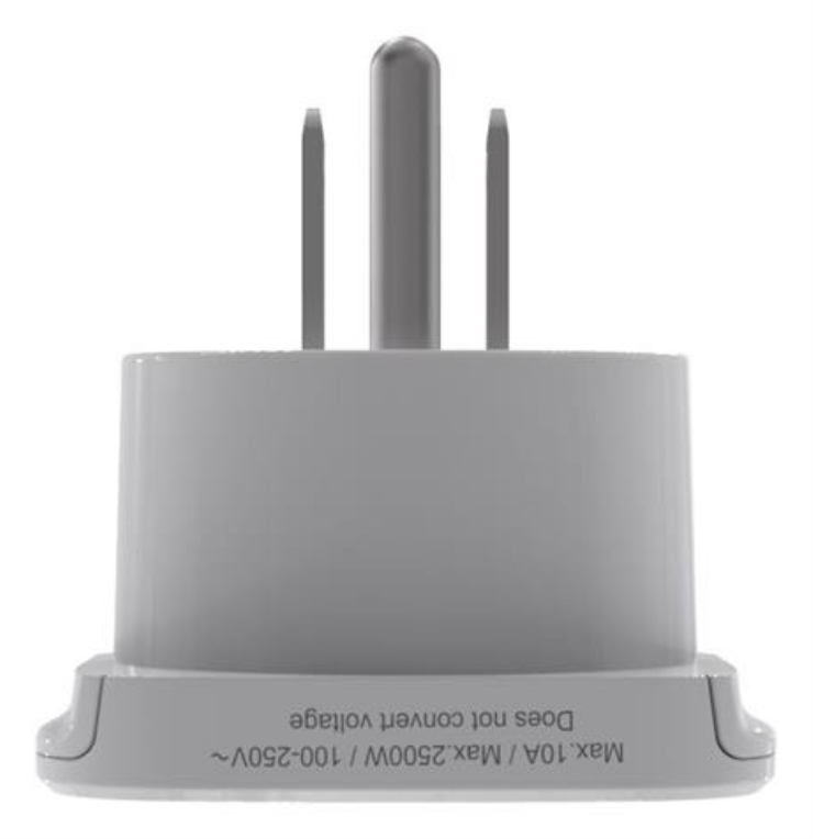 Gembird A-AC-USMINTF adaptador de enchufe eléctrico Tipo B Universal Blanco