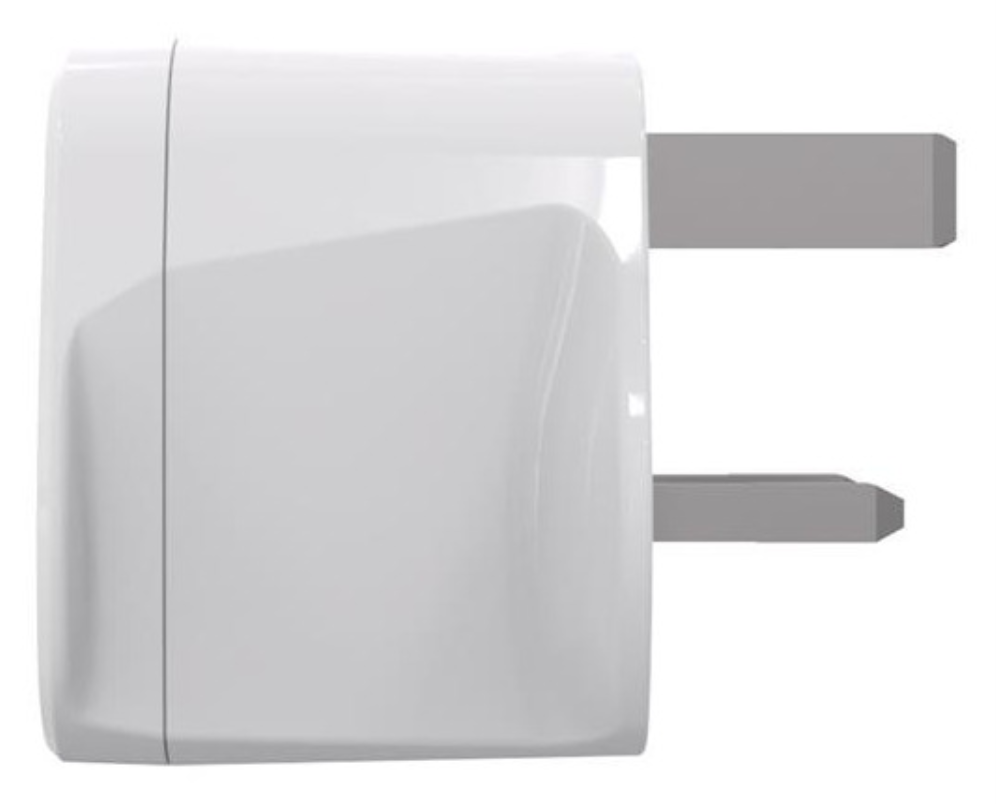 Gembird A-AC-UKMINTF adaptador de enchufe eléctrico Tipo G (RU) Universal Blanco