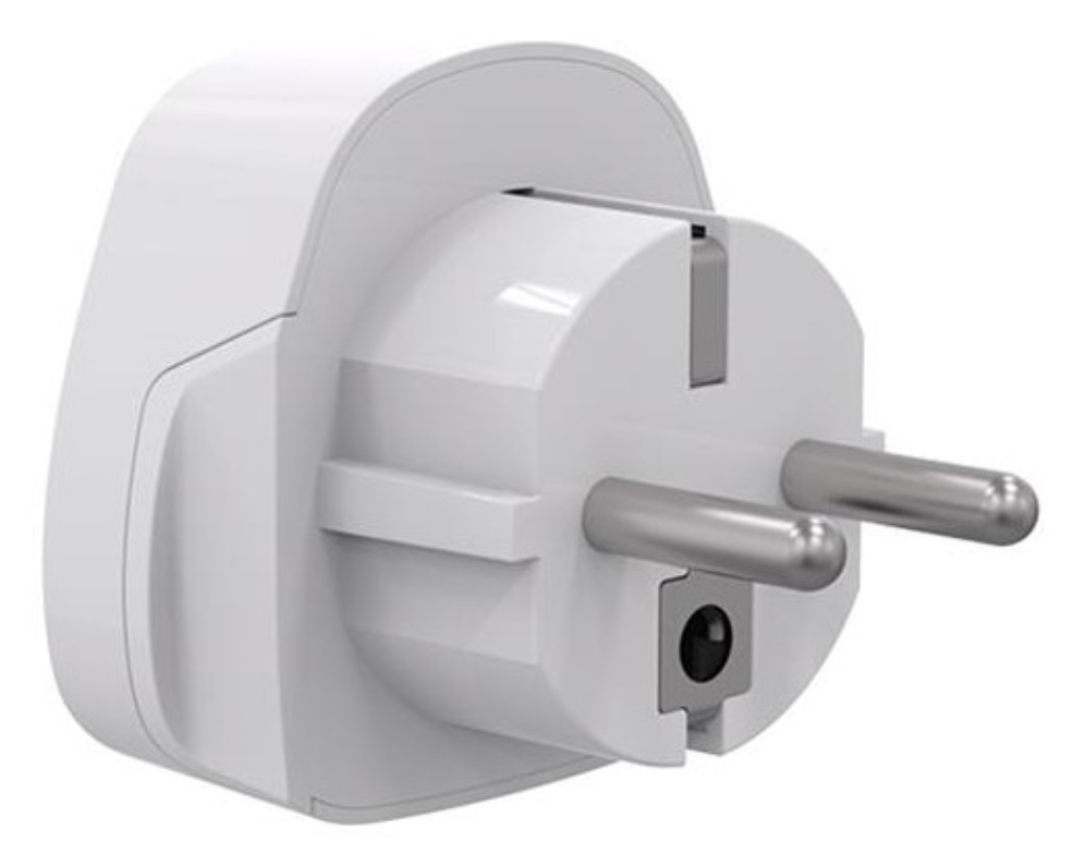 Gembird A-AC-EUMINTF adaptador de enchufe eléctrico Tipo C (Europlug) Universal Blanco